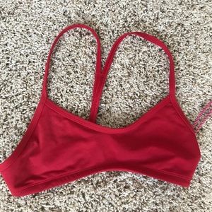 Jolyn Swimwear Uniform top - Red